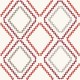 Canvas Rhombus, bedruckt, rot-grau + 13.6000