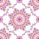 Canvas Florna, bedruckt, rosa-orange-lila + 13.6000